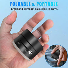 Vacuum Magnetic Suction Cup Folding Swivel Stand – Double-Sided Universal Mobile Phone Holder